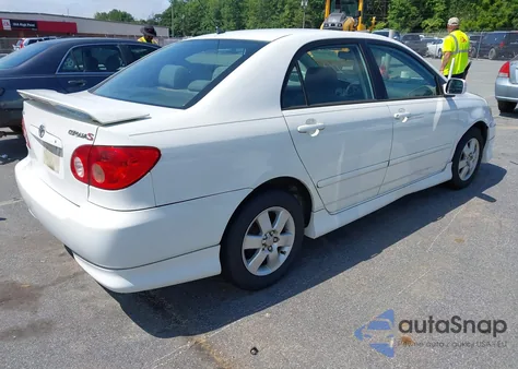 2006 Toyota Corolla S из США, поврежденный, VIN 1NXBR32E26Z701855